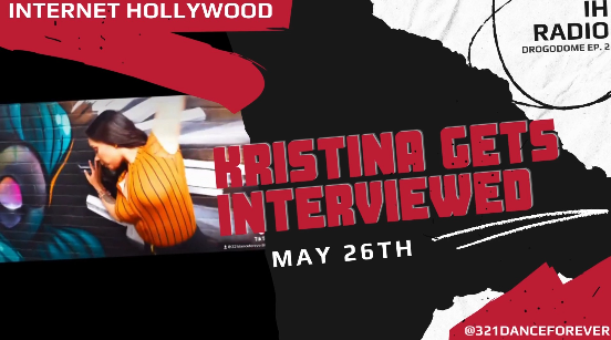 MA Dance Teacher Kristina Hernandez to appear on Internet Hollywood Radio on Sunday, May 26th!