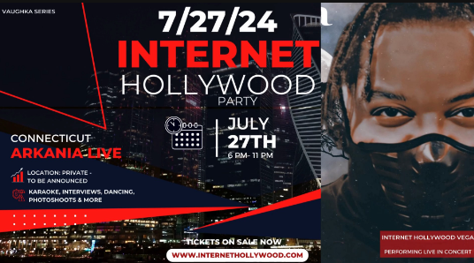 Internet Hollywood returns to Connecticut to throw its first party on Saturday, July 27th!
